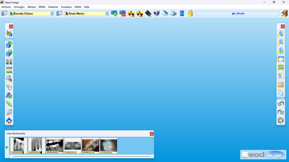 Desktop di lavoro di Geod Image